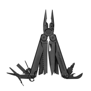 Leatherman Wave Plus Black Multitool Everyday w Wire Cutter