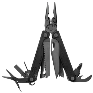Leatherman Charge Plus G-10 Black Multitool w Wire Stripper and Cutters