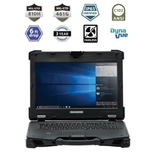 Durabook Z14I Rugged Laptop MIL-STD-810H/461G IP65 ANSI C1D2 6ft